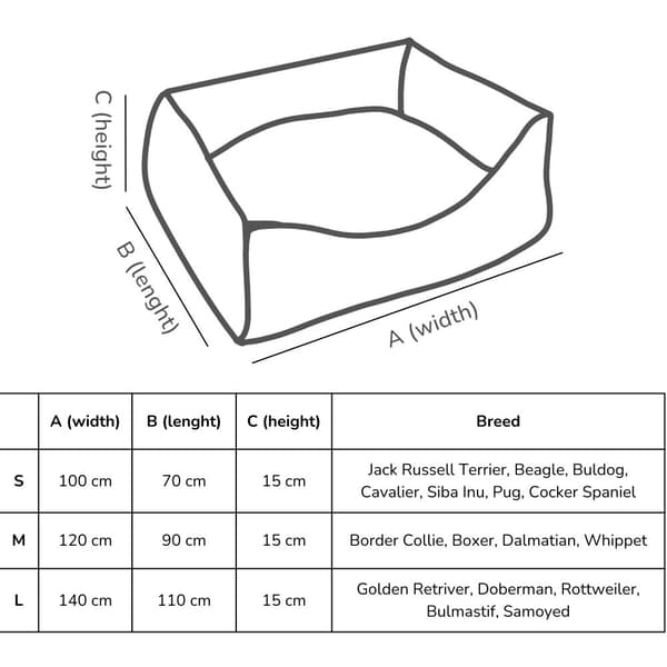 Hundeseng E-Doggy Snug Spot Sort