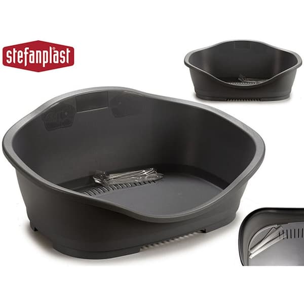 Hundeseng Stefanplast 97621 Grå Plastik 68 x 27,5 x 49 cm 6 enheder