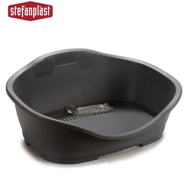 Hundeseng Stefanplast 97621 Grå Plastik 68 x 27,5 x 49 cm 6 enheder
