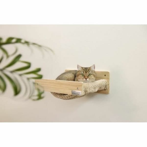 Kattsäng Kerbl TIMBER Beige