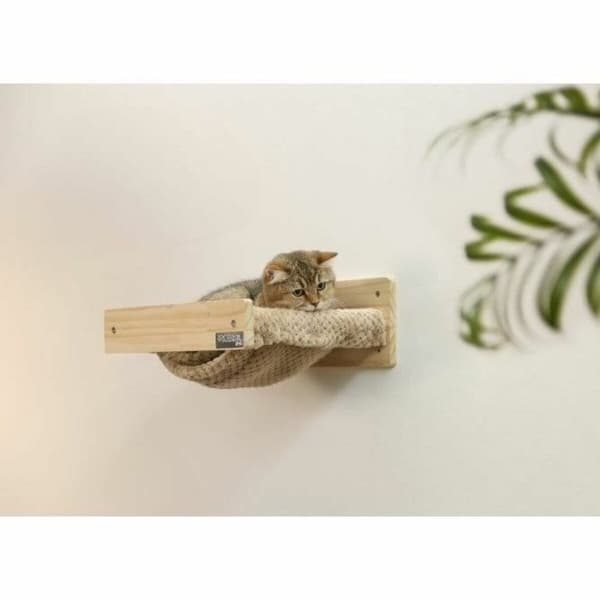 Kattsäng Kerbl TIMBER Beige