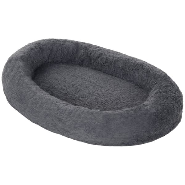 Rootz -koiran sänky - Pet -sohva - Pesevät kannet - kaksinkertainen mukavuus - 175 cm x 115 cm x 35cm, harmaa