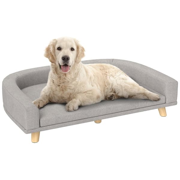 Rootz Dog Sofa - Dog Couch - Pet Bed - Optimal Comfort - 98 cm x 67 cm x 25 cm - Velegnet til store hunde op til 30 kg
