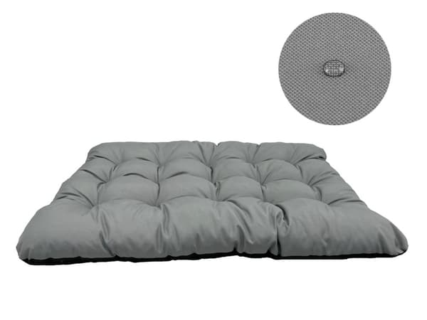 Koiran sängyn tyyny PRESTIGE 120x80 cm vedenpitävä harmaa