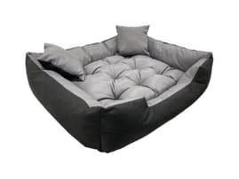 Koiran sänky ECCO 115x95 cm vedenpitävä harmaa