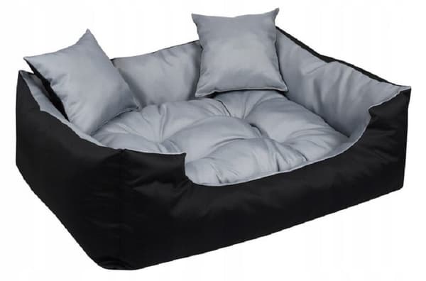 Koiran sänky ECCO kennel 75x65 cm vedenpitävä harmaa
