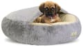 Miniatyrbillede 1 af 7: Hundeseng FLUFFY 60 cm lysegrå