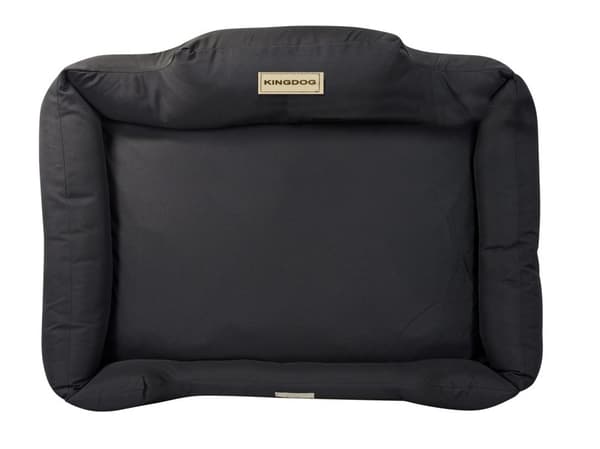 Koiran sänky KINGDOG MM43 115x95 cm persoonallinen irrotettava luistamaton musta
