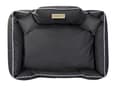 Pikkukuva 3 / 11: Koiran sänky KINGDOG ECO LEATHER 115x95 cm persoonallinen irrotettava luistamaton musta