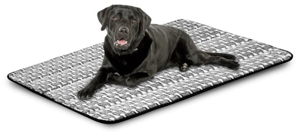 Hundesengemåtte 100x70 cm fleeceben skridsikker
