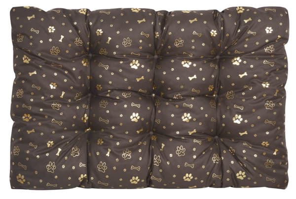 Hundsängkudde PRESTIGE 80x60 cm vattentäta gyllene ben