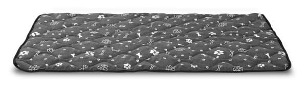 Hundbäddsmatta 50x70 cm vattentäta silverben
