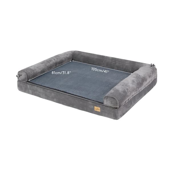 Koiranpeti, tukevat vaahtomuovipohja, vedenpitävä vuori,2XL