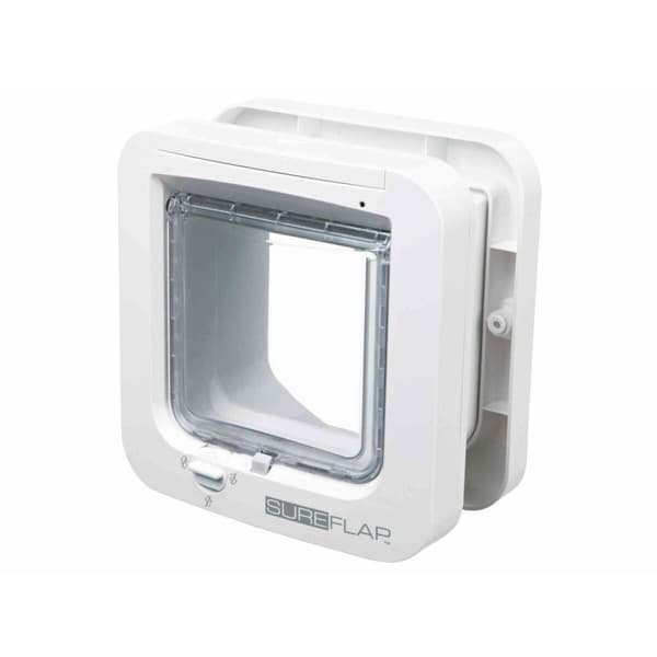 Kissanluukku Trixie SureFlap Valkoinen Muovinen 21 × 21 CM Lemmikit