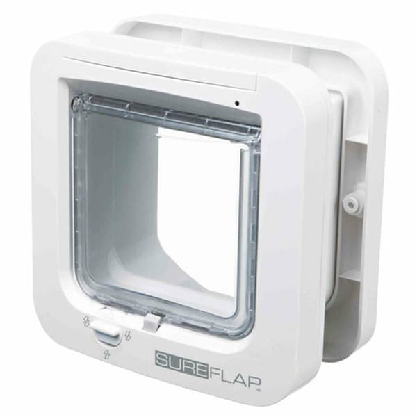 Kissanluukku Trixie SureFlap Valkoinen Muovinen 21 × 21 CM Lemmikit