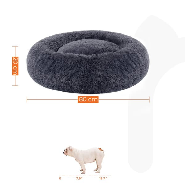 Hundeseng, Feandrea, 80 cm, Mørkegrå.