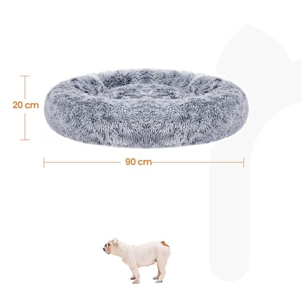Hundeseng, Katteseng, Feandrea, 90x20 cm, Grå