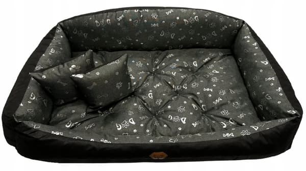 Suuri kestävä koiransänky 115x95 Dogs4life vuodesohva L