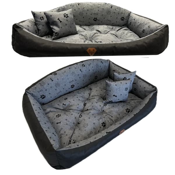 Stor Hundeseng Sofa Pen 115x95 Dogs4life Vandtæt Stilfuld