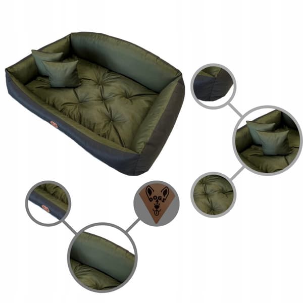 Suuri koiransänky 115x95 Dogs4life vedenpitävä yksilöllinen