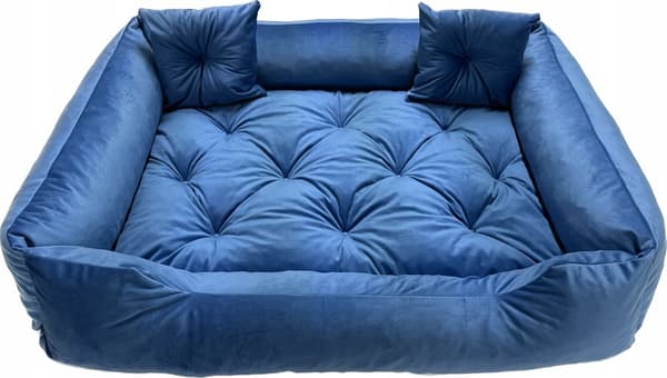 HUNDESENG 120x90 FLØJEL ANTI-SLIP BUND