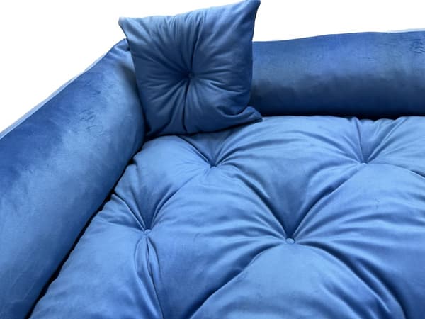 HUNDESENG 120x90 FLØJEL ANTI-SLIP BUND