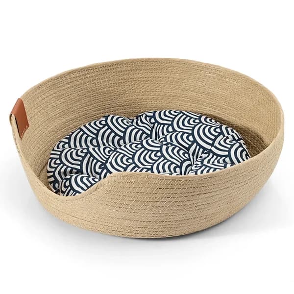 Lemmikkivuode, Pehmeä Samettityyny, Irrotettava Muotoilu,S 32cm enintään 1.5kg, Lemmikkisänky ilman tyynyä