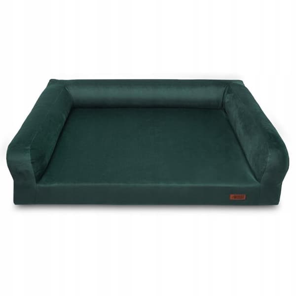 Rektangulær seng til en stor hund ortopædisk sofa HUGGY DOGGY XXL