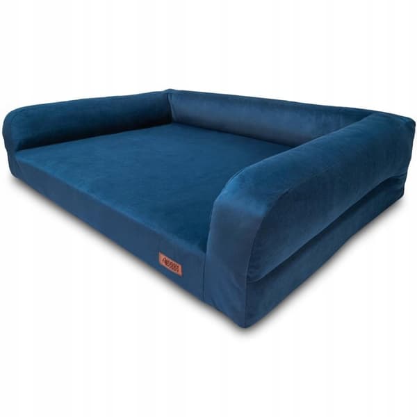 Keskikokoisten koirien ortopedinen samettipeti premium HUGGY DOGGY XL