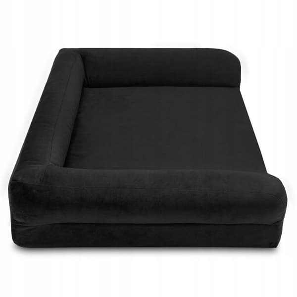 Ylellinen ortopedinen koiranpeti, premium-samettinen, HUGGY DOGGY M