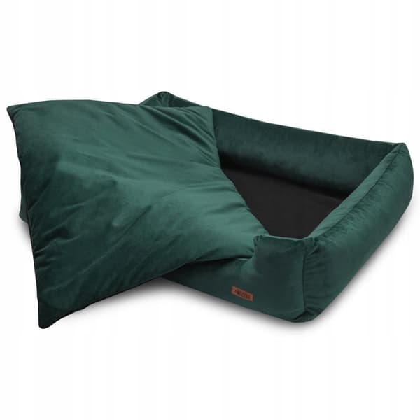 Koiranpeti irrotettavalla päällisellä, premium-sametti, HUGGY DOGGY XL