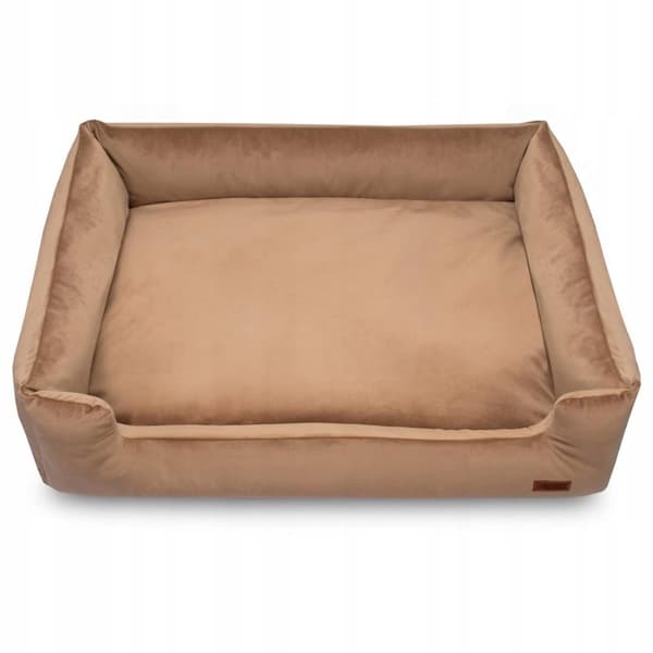 Luksuskoiranpeti PREMIUM beige iso peti HUGGY DOGGY XXL