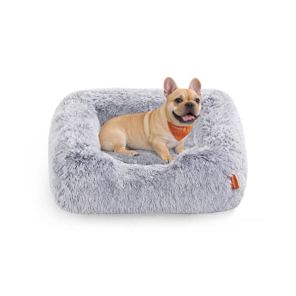 Hundeseng, Feandrea PGW271G01, 71x55x18 cm, Ombre Grå