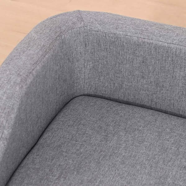 Rootz Pet Sofa - Scandinavian Bed - Dog Couch - Blød polstring - Eucalyptus Wood - 75 cm x 55 cm x 39 cm