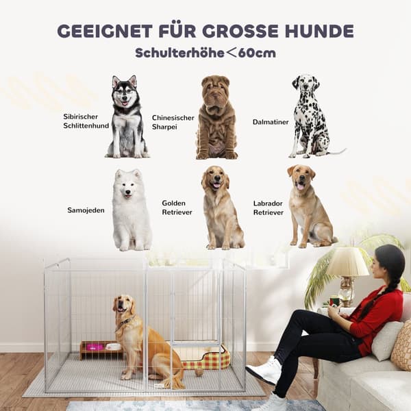 Pet Legeland, 100 cm Høj, Sølv