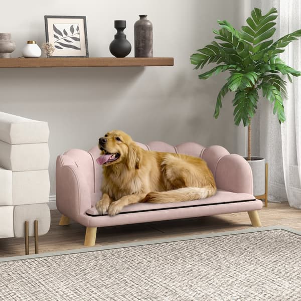 Hundesofa, 98.5x60.5x35.5 cm, Pink