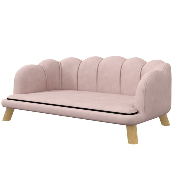 Hundesofa, 98.5x60.5x35.5 cm, Pink