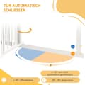 Miniatyrbillede 6 af 9: Trappesikkerhedsport, 74-100 cm, Hvid