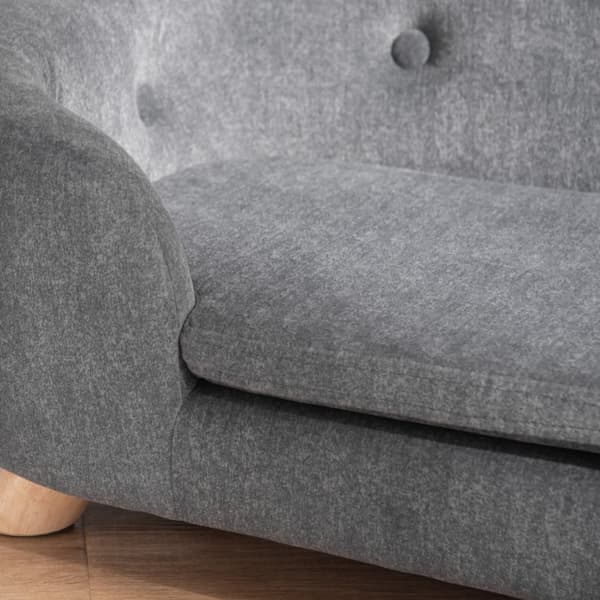 Kæledyrsssofa, 70x47x30 cm, Mørkegrå