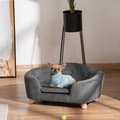 Miniatyrbillede 2 af 9: Kæledyrsssofa, 70x47x30 cm, Mørkegrå