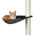 Miniatyrbild 1 av 3: TRIXIE hängmatta - XL klösbo för platinagrå katter plysch ø 40 cm
