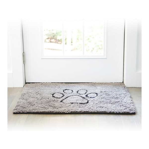Hund Matta Dog Gone Smart Grå 89 x 66 cm