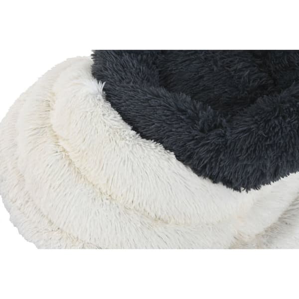 Hundeseng Home ESPRIT Hvid Mørkegrå 73 X 64 X 16 CM 2 enheder