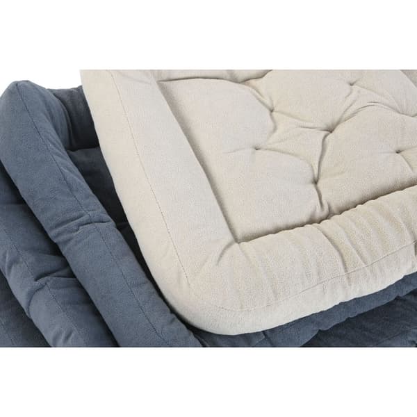 Koiran peti Home ESPRIT Beige Harmaa Kerma Tumman harmaa 72 X 60 X 9 CM 2 osaa