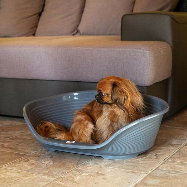 Hund Bed Ferplast Siesta Deluxe 4 Mørkegrå 61,5 x 45 x 21,5 cm