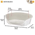 Pikkukuva 3 / 6: SIESTA DELUXE -kori Koko 6 - 70,5 * 52 * 23 cm - Musta - FERPLAST