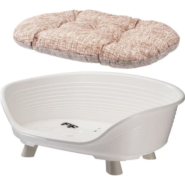 Korg - FERPLAST - TRON 6 - Med relaxdyna - Vit