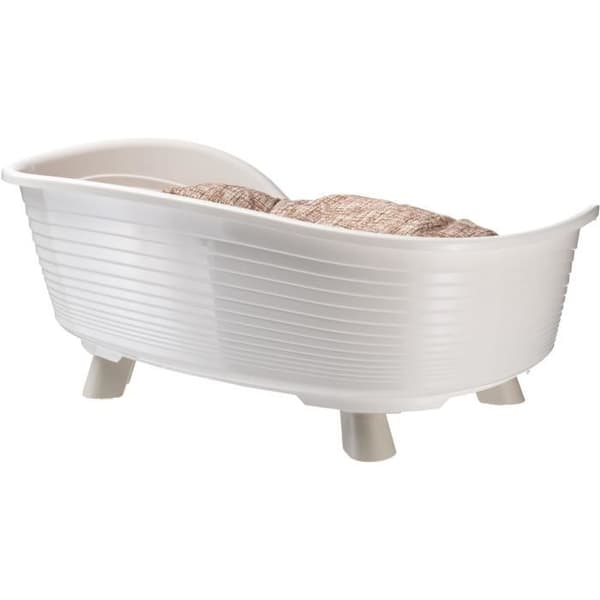 Korg - FERPLAST - TRON 6 - Med relaxdyna - Vit