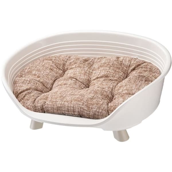 Korg - FERPLAST - TRON 6 - Med relaxdyna - Vit