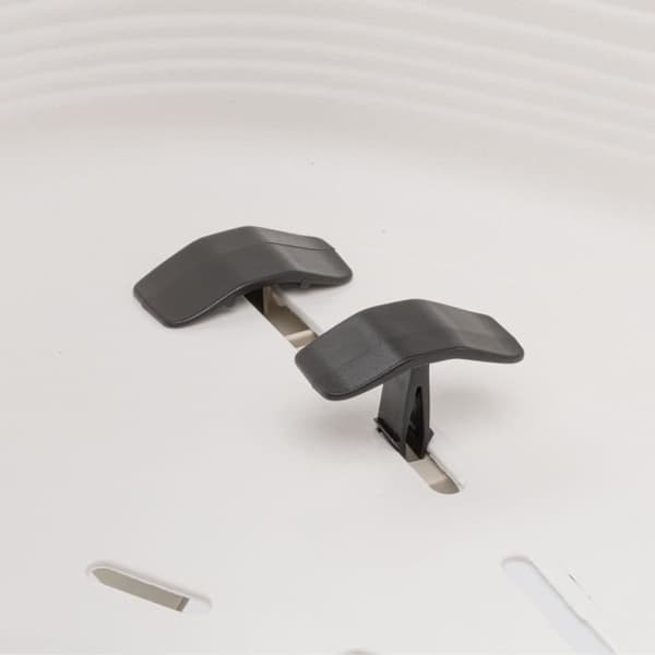 Korg - FERPLAST - TRON 6 - Med relaxdyna - Vit